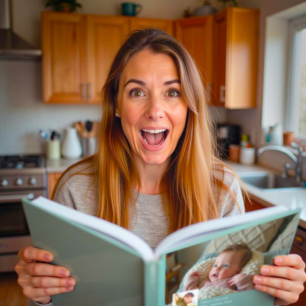 Don't have their photos? Give them the book to make their own.